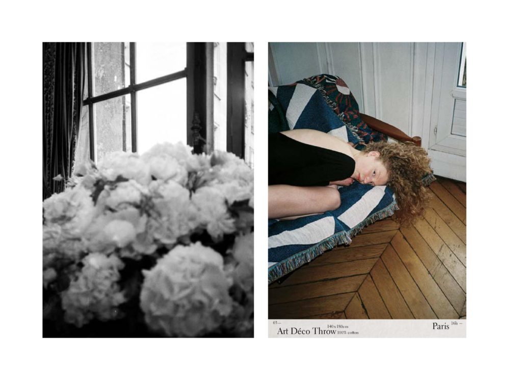 parisian afternoon shot by Uma Termas with Victoria thomsen